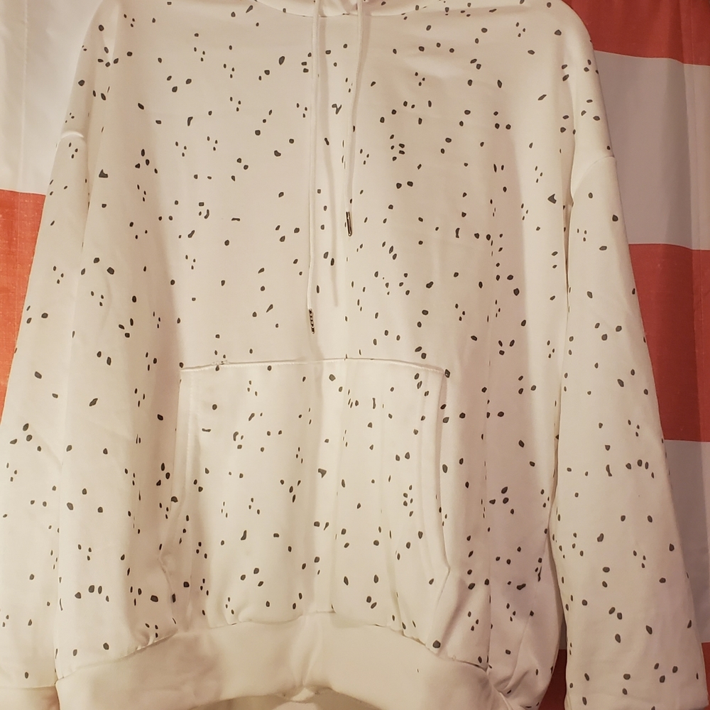 NWOT Shein Reflective Glitter Sweatshirt